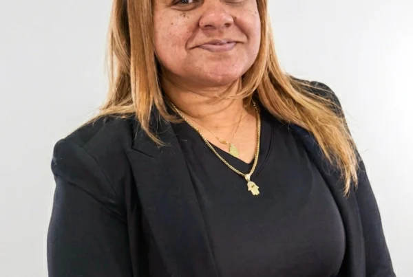 Portrait of Daisy, a certified postpartum and birth doula based in New Rochelle, serving families across NYC and surrounding areas.